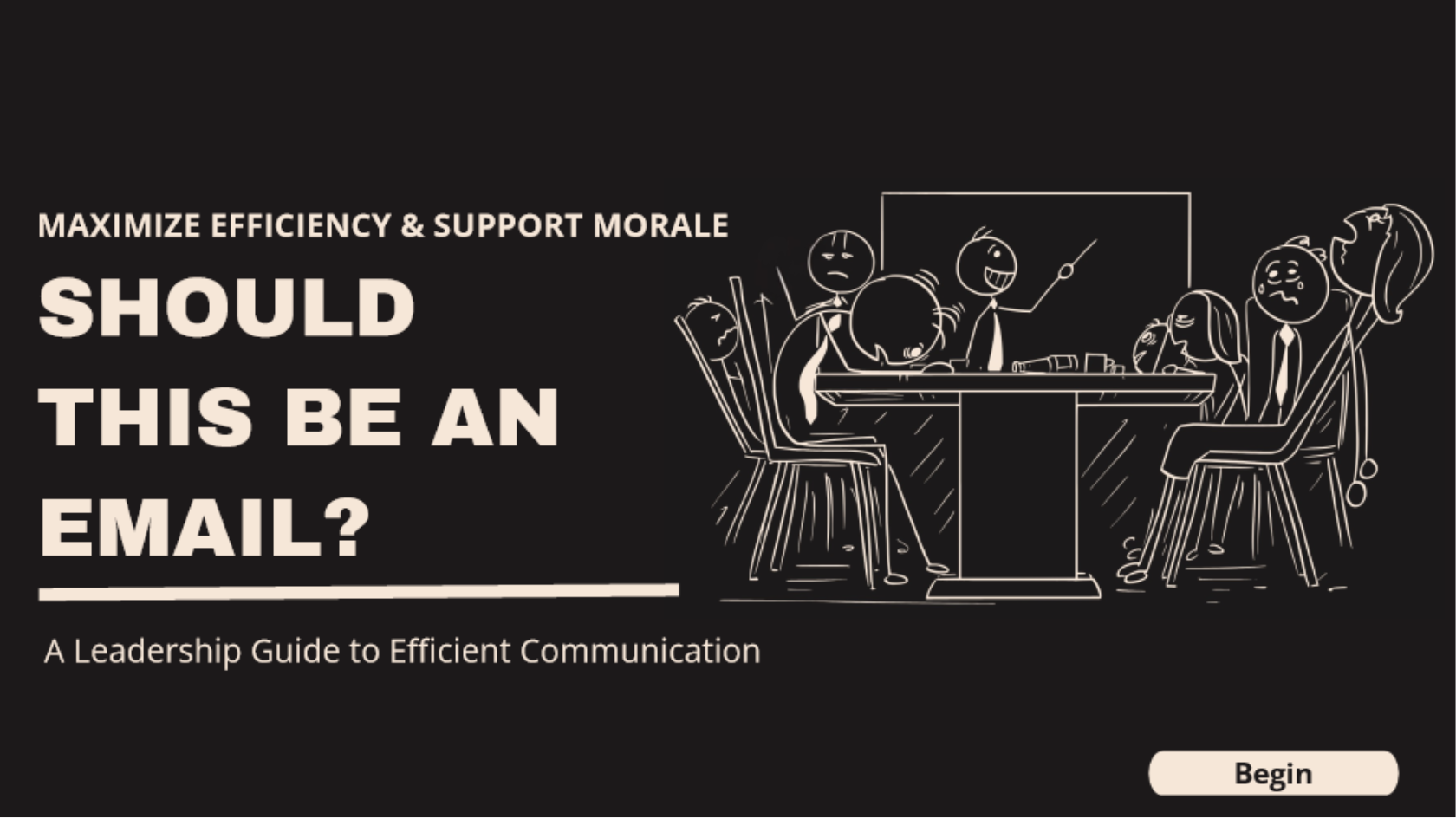 Screenshot of the Should This Be an Email? microlearning module